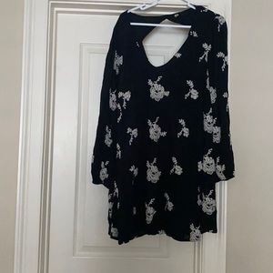 Free people embroidered floral mini